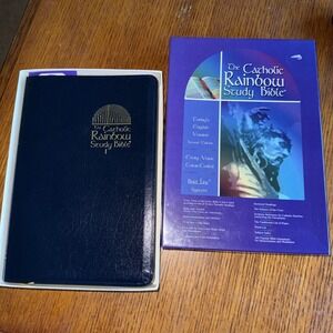 Catholic Rainbow Study Bible by Not Available (2001, Imitation Leather)